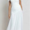 Sirena encaje manga off shoulder